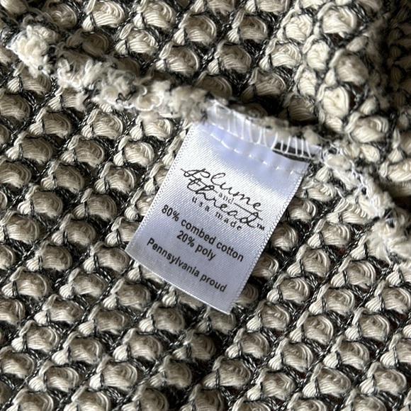 Plume & Thread Long Open Cardigan USA Knit One Size - Picture 12 of 13